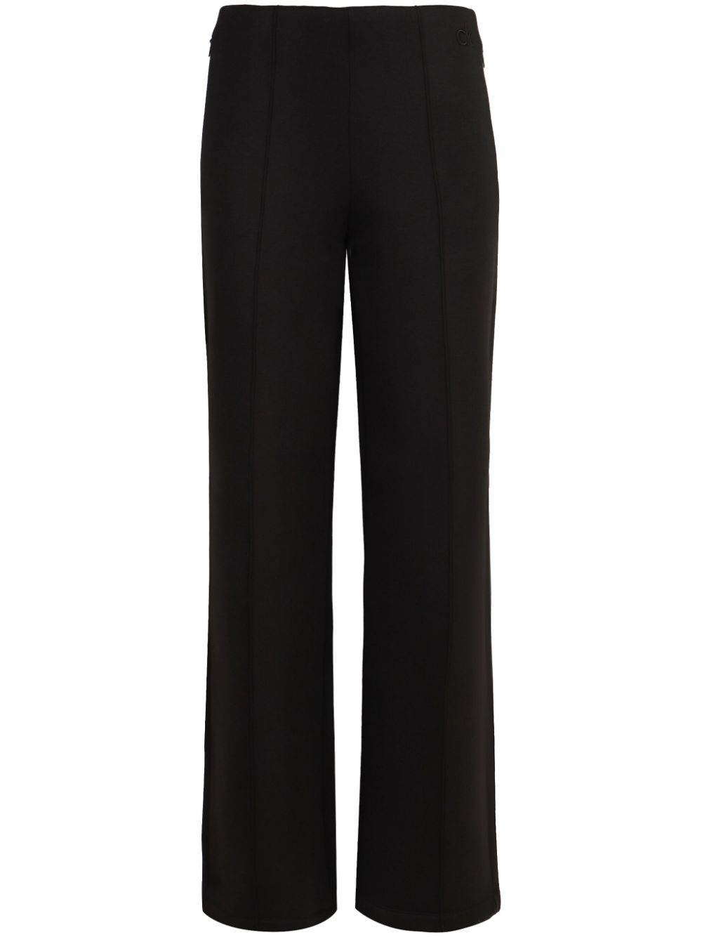 Calvin Klein straight trousers - Black