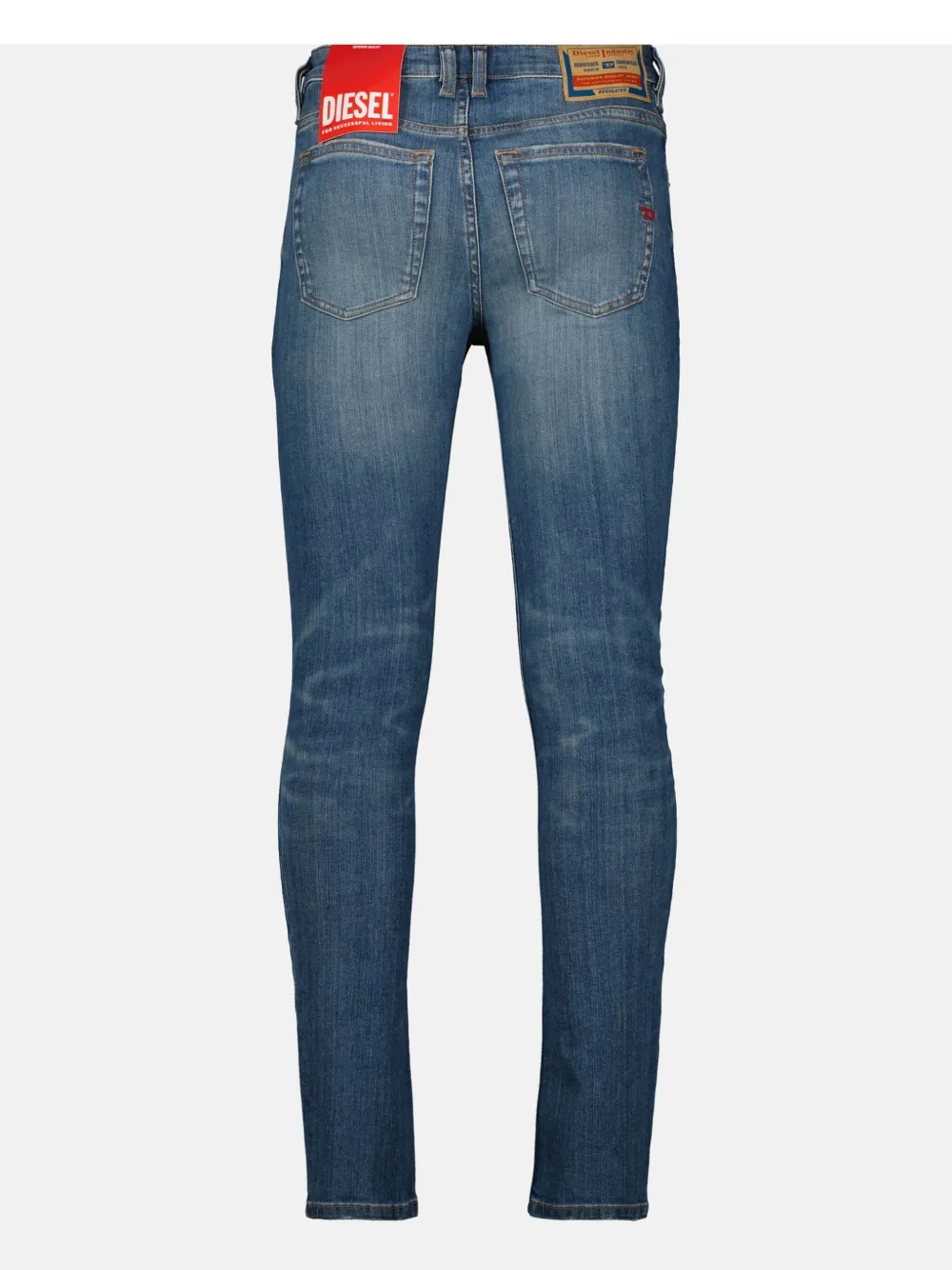 Diesel 2019 D-Strukt 09b90 slim jeans - Blauw