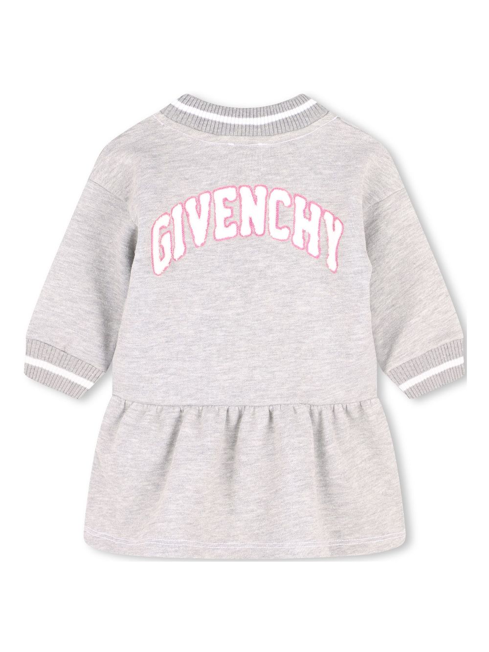 Givenchy Kids Jurk met logoprint - Grijs