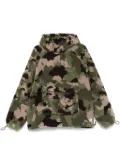 Vans sherpa-fleece hoodie - Green