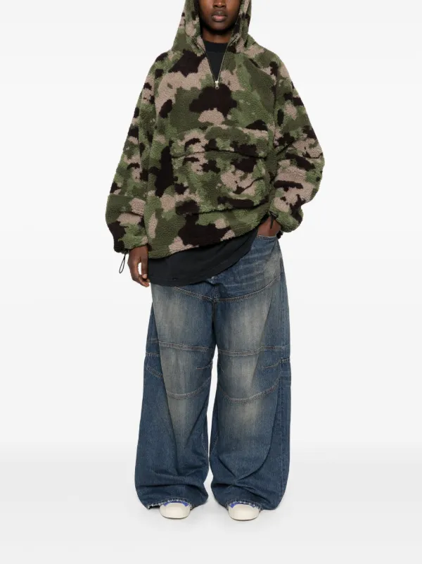 Vans Sherpa Hoodie Vans LX Oversized Sherpa Hoodie Classic 'Camo'