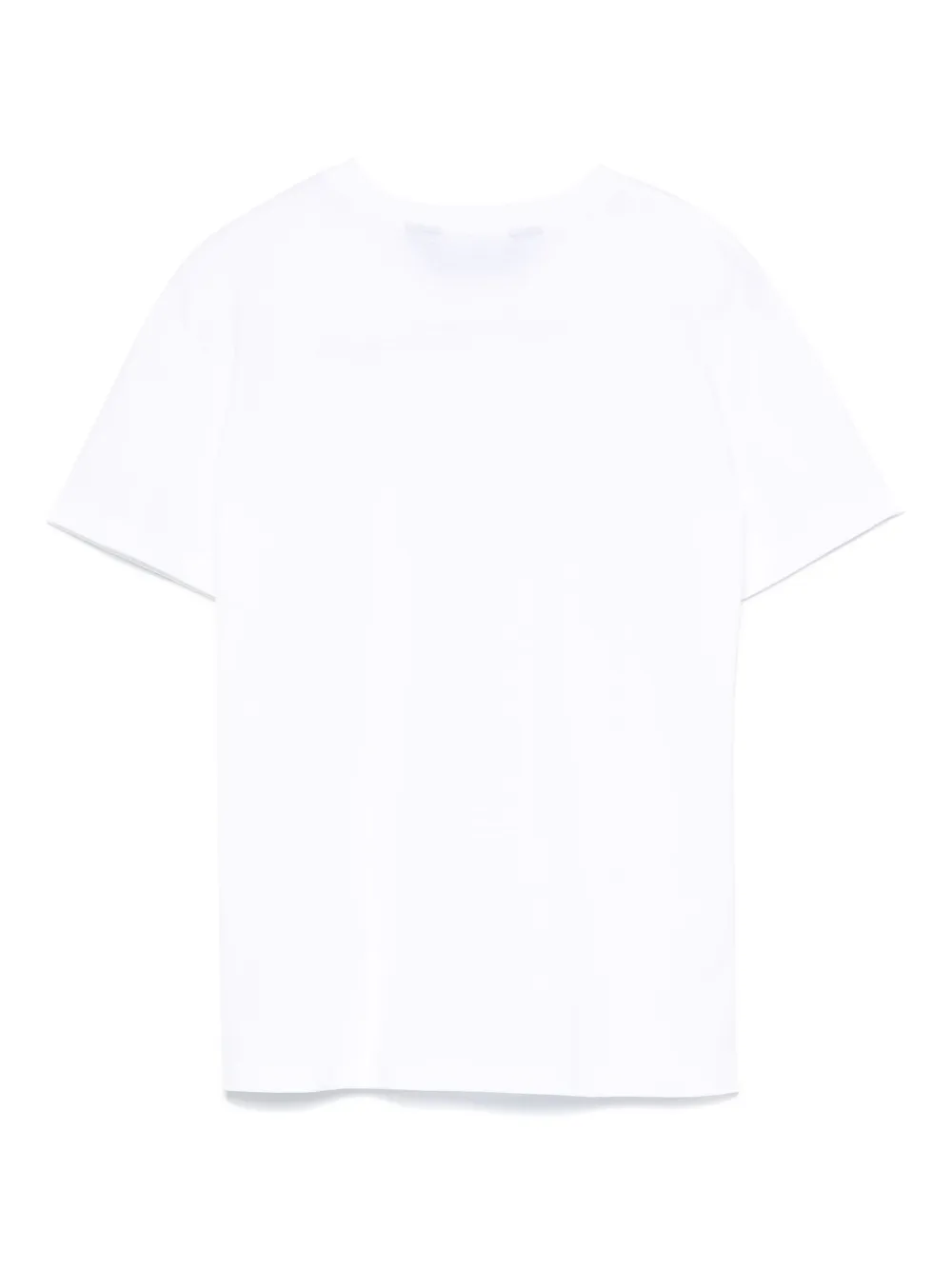 Just Cavalli T-shirt met logo van stras - Wit