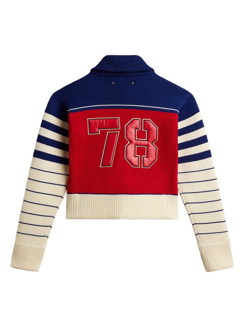 Golden Goose striped wool jacket - Rood