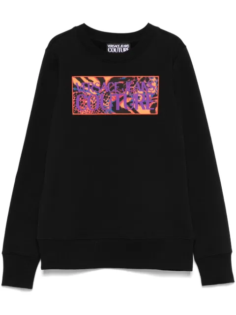 Versace Jeans Couture logo-patch sweatshirt