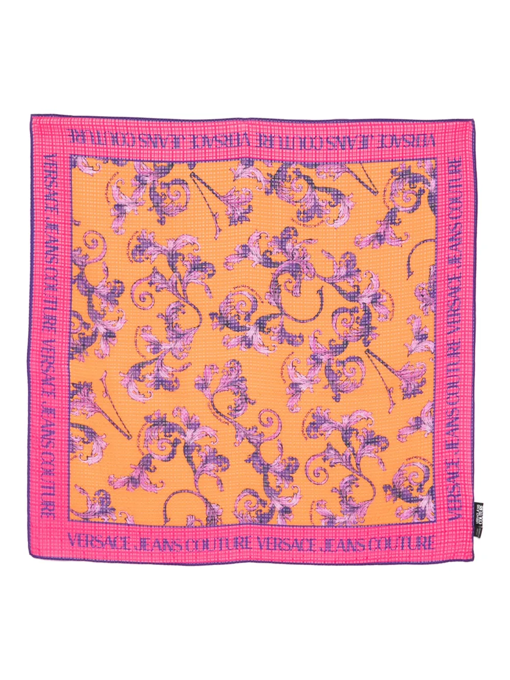 Versace Jeans Couture Sjaal met barokprint Roze