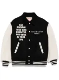 SAINT MXXXXXX varsity jacket - Black