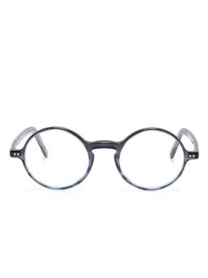 Lesca Pica Glasses | Blue | FARFETCH CA