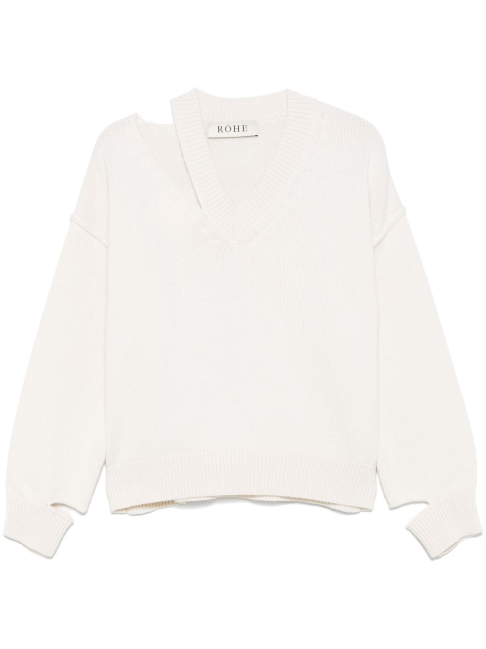 Róhe cut-out sweater