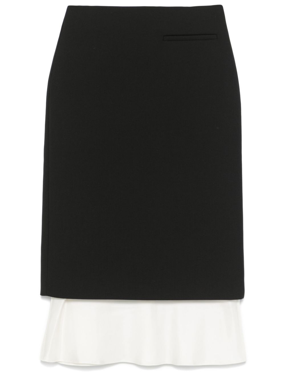 Róhe pencil midi skirt