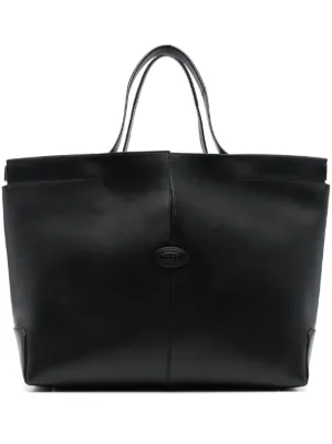 Tod's レザー トートバッグ | ブラック | FARFETCH JP