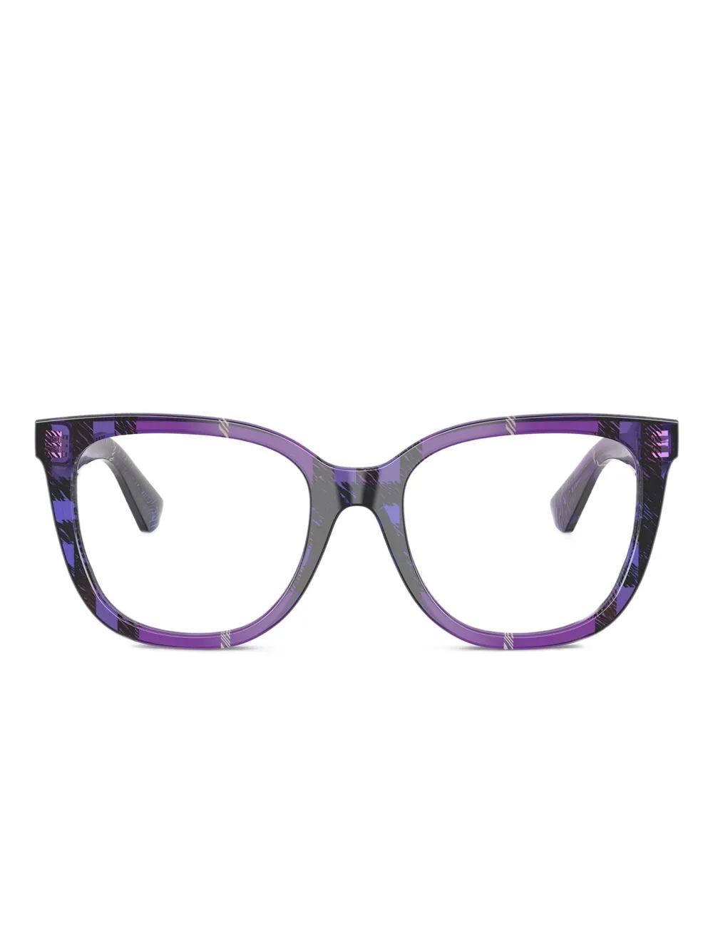 Burberry Eyewear Occhiali a quadri - Viola