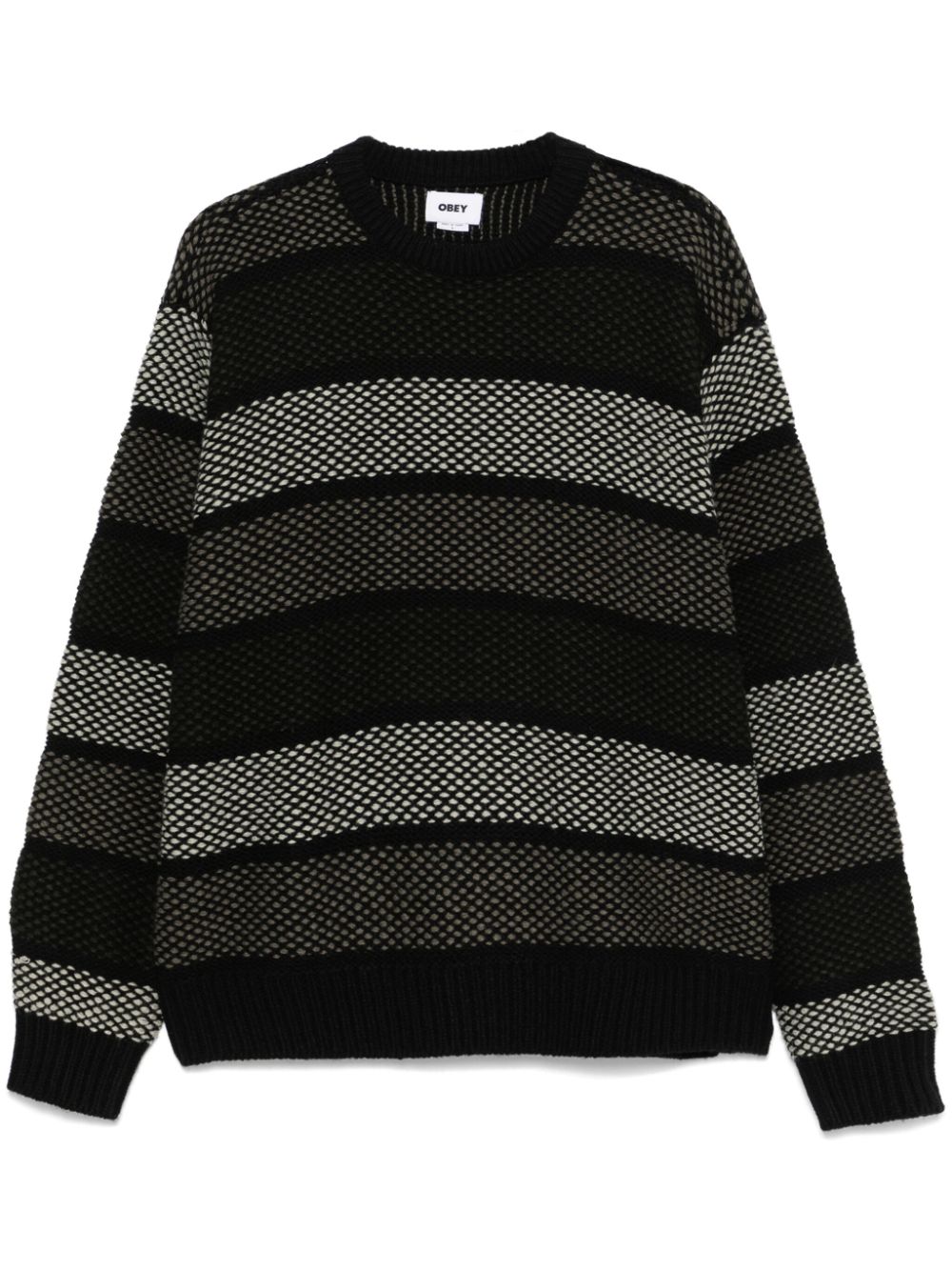 Obey Benjamin sweater - Black