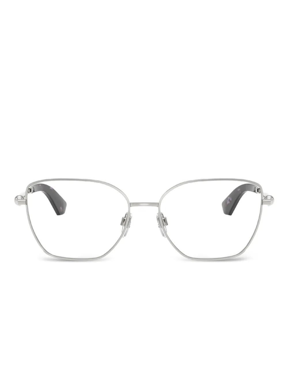 Burberry Eyewear Occhiali cat-eye - Argento