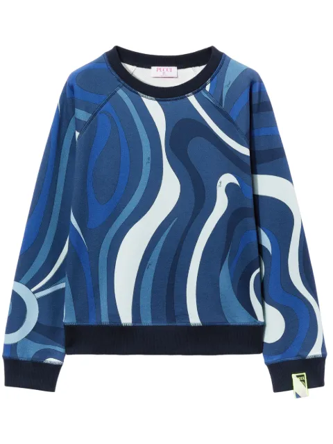 PUCCI Marmo-print sweatshirt