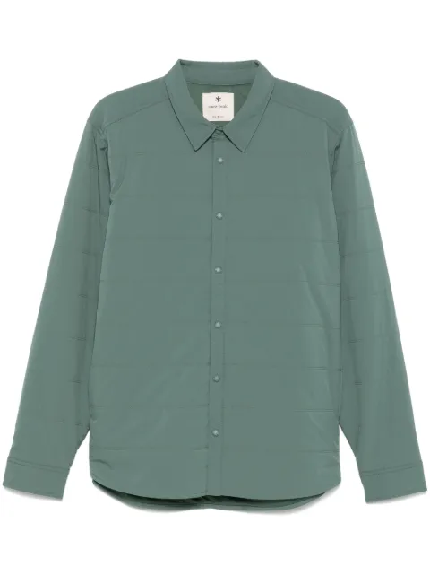 Snow Peak flexible insulated shirt jacket