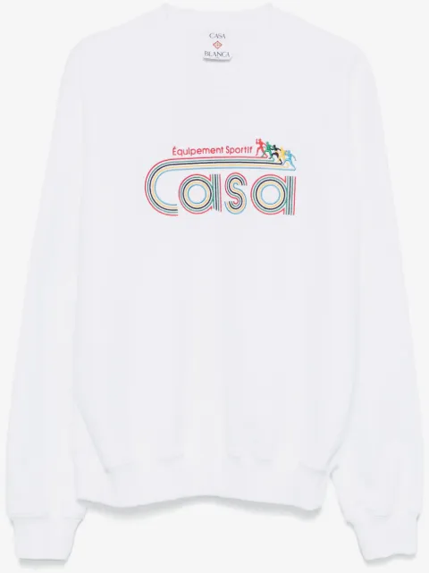 Casablanca Equipement Sportif sweatshirt med broderi