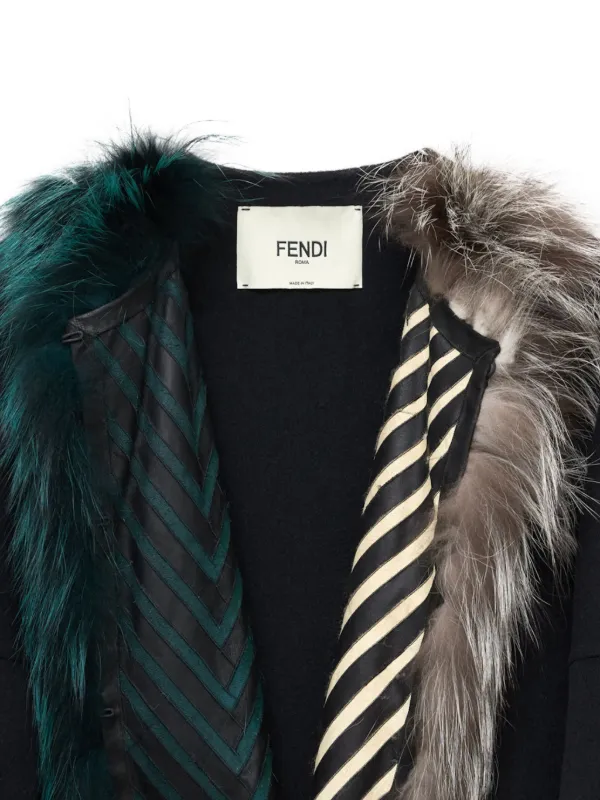 Fendi fur collar on sale