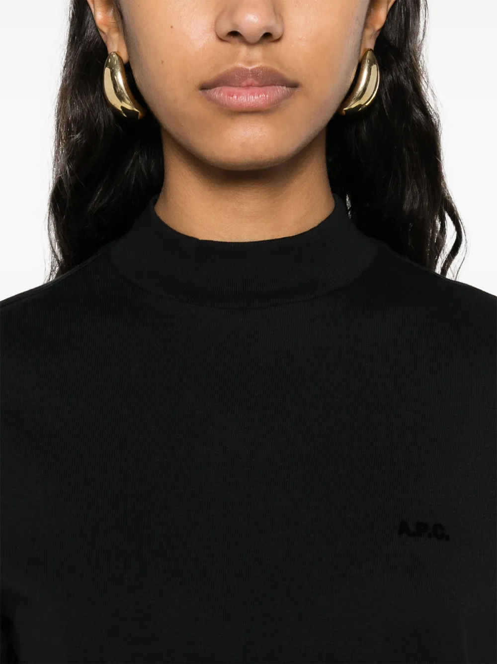 A.P.C. Carol T-shirt Zwart