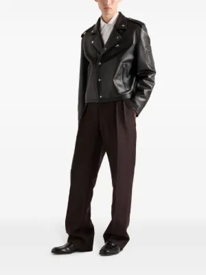 Prada（プラダ）メンズ レザージャケット - FARFETCH