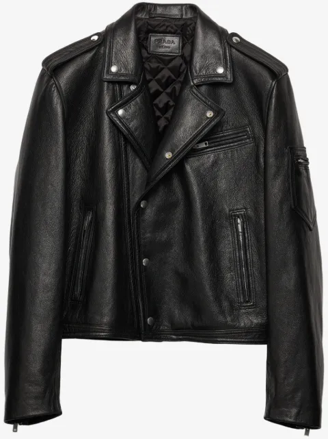 Prada leather jacket