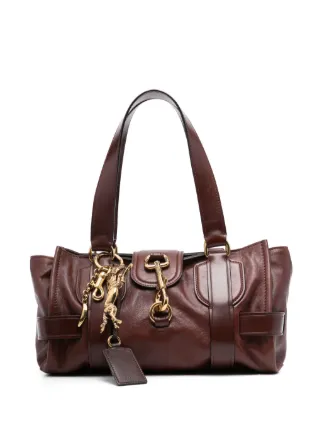Chloé Kerala 25 Shoulder Bag | Brown | FARFETCH