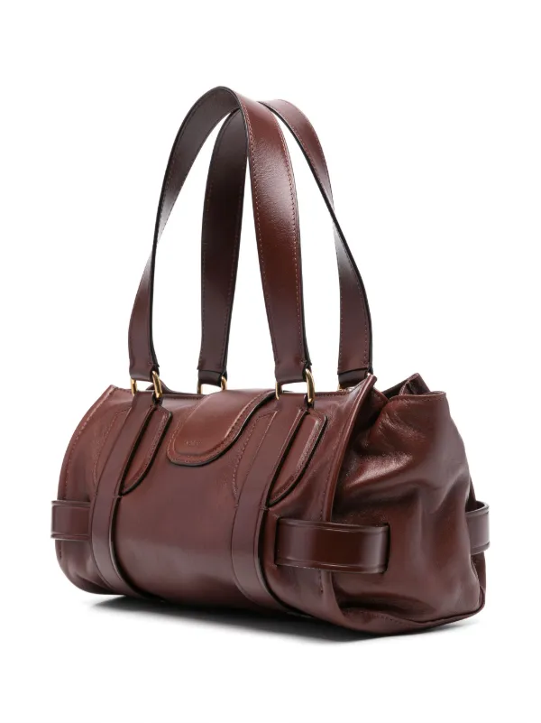Chloé Kerala 25 Shoulder Bag | Brown | FARFETCH JO