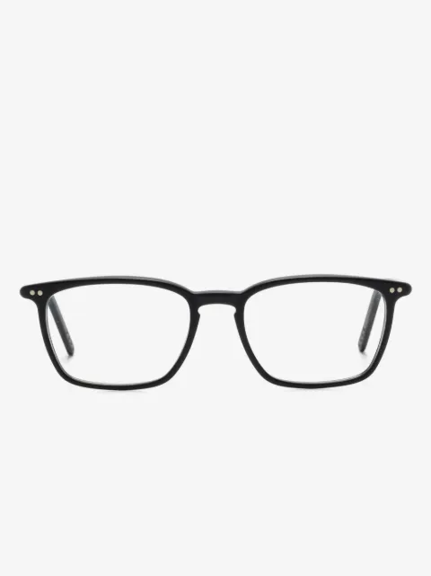 Lunor rectangle-frame glasses