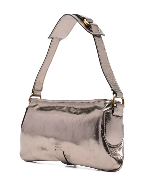 Chloé Kerala 25 Shoulder Bag | Grey | FARFETCH