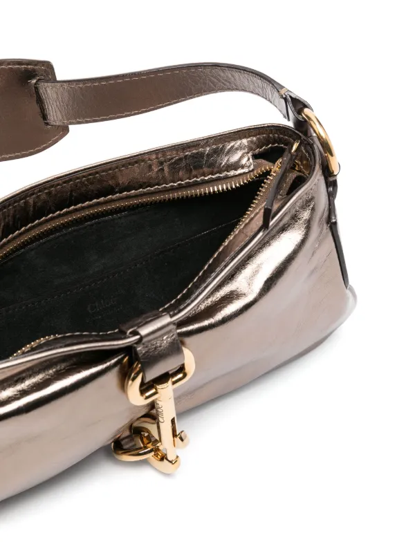 Chloé Kerala 25 Shoulder Bag | Grey | FARFETCH