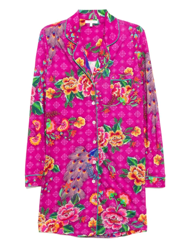 johnny was pink dress Women's Pink Tye Pleated Maxi Dress
