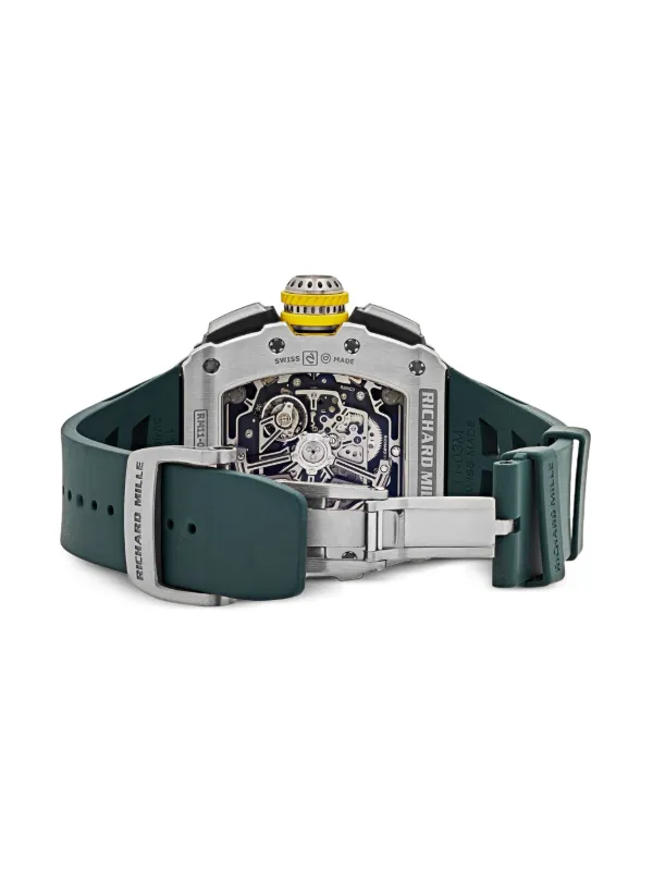 Richard Mille 2019 pre-owned Automatic Flyback Chronograph 49mm