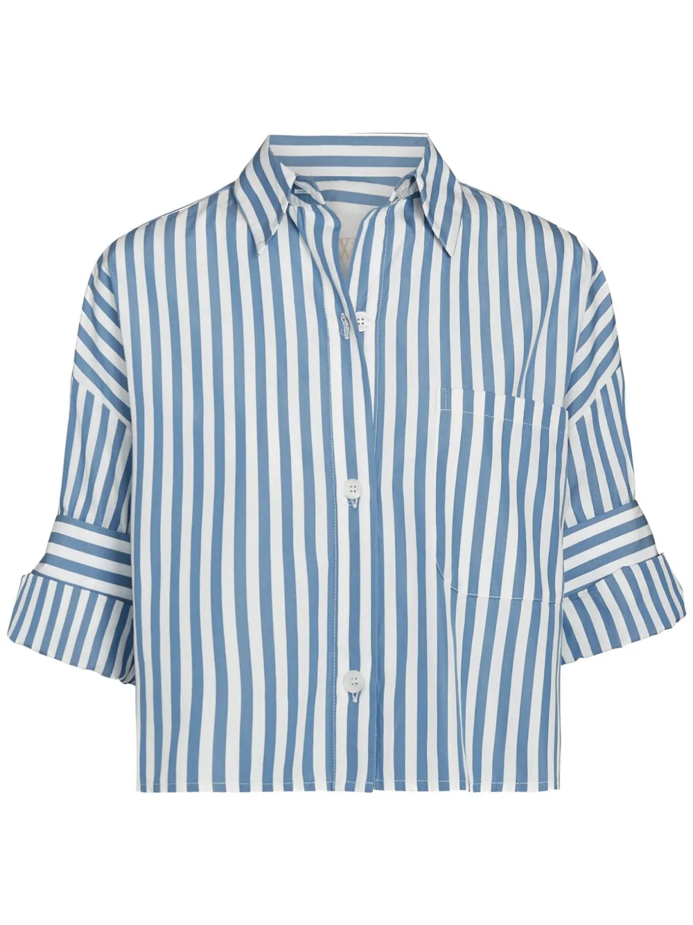 striped cotton shirt