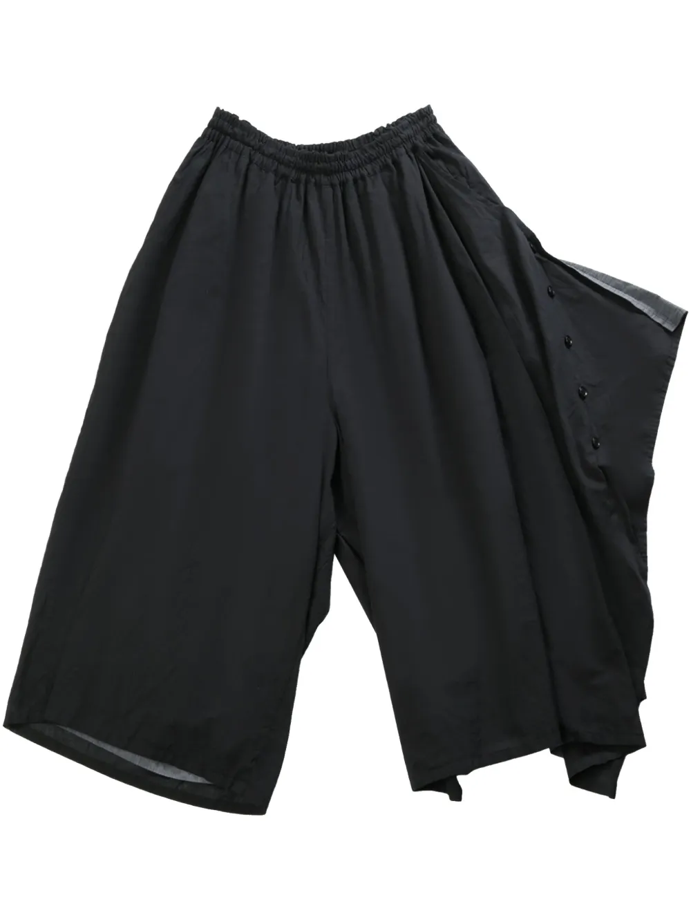 Y's Broek met wijde pijpen Zwart