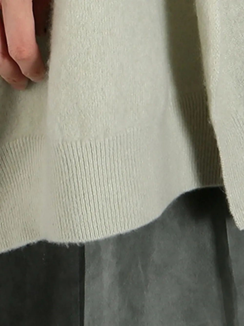 extreme cashmere cardigan Groen