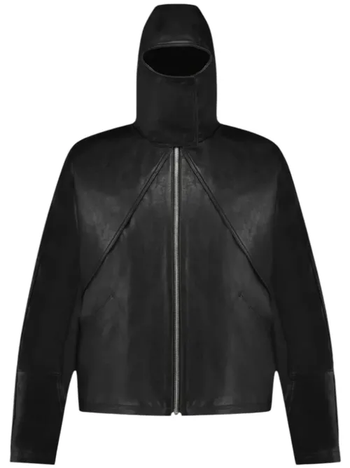 FLÂNEUR cagoule en cuir - Noir - FLÂNEUR - Modalova
