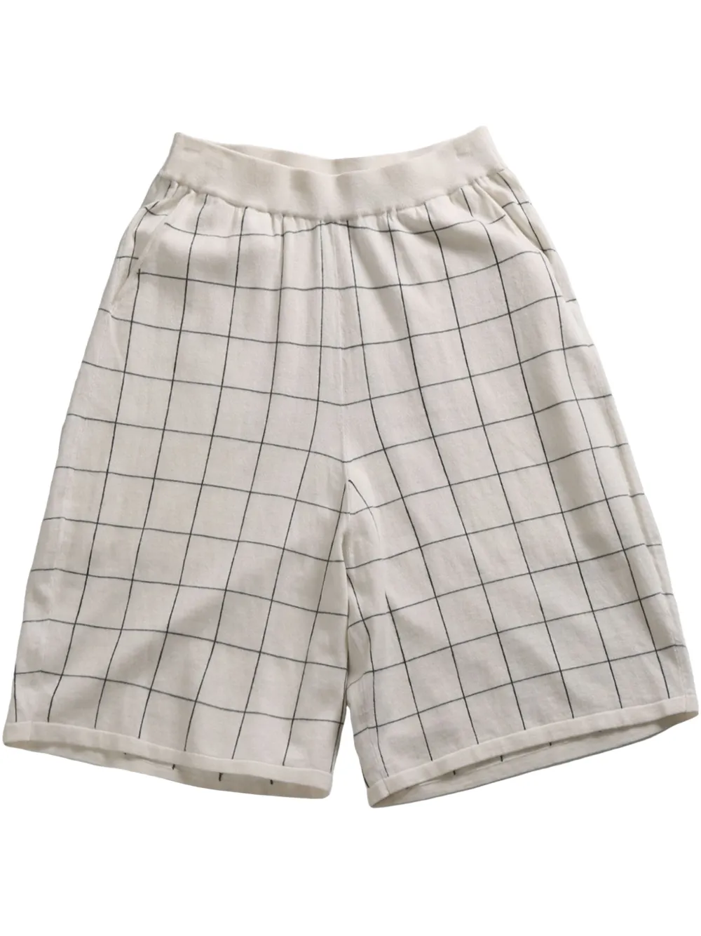 Frenckenberger Cashmere Shorts In White