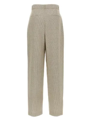 FENDI｜SLACKS (wool trousers (FR6535 AWZB F0GME)) FENDI virgin-wool straight-leg Trousers | Blue | FARFETCH OM