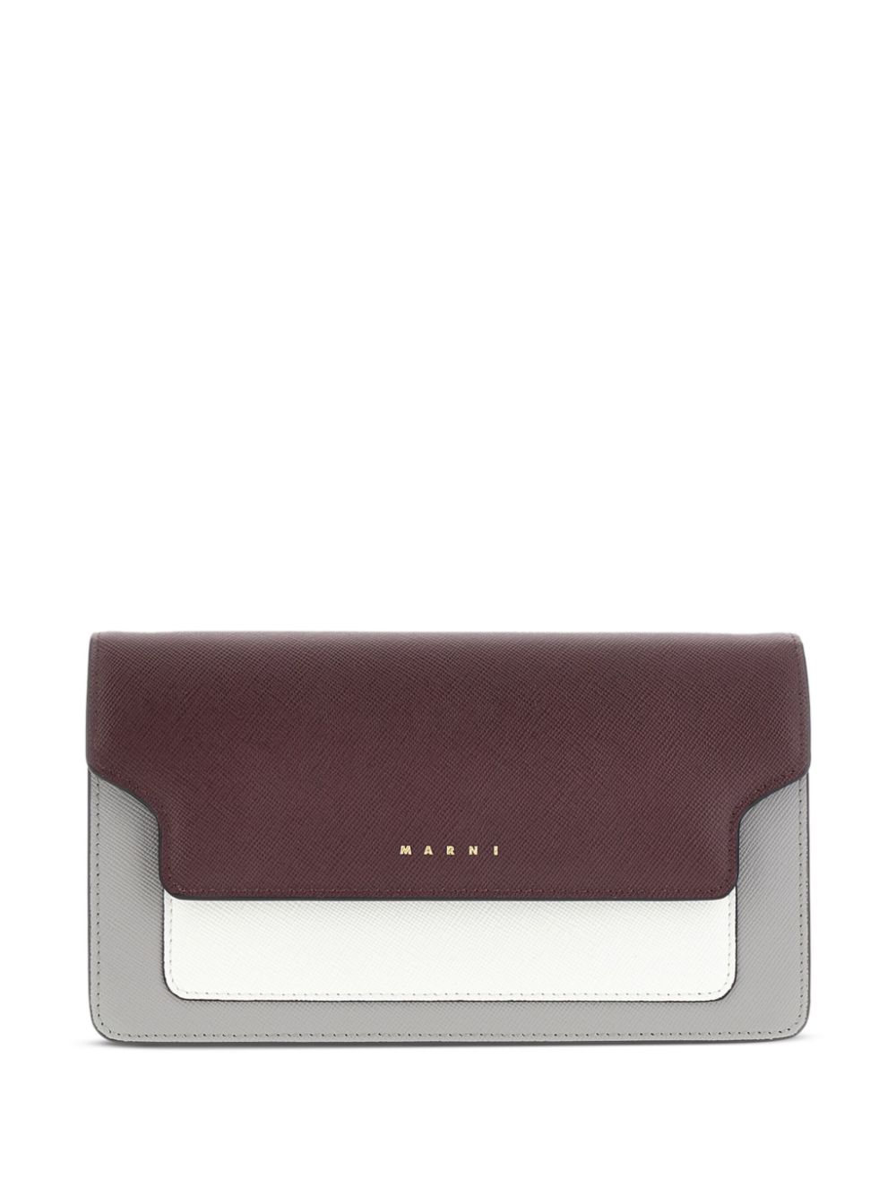 Marni flap clutch bag - Red