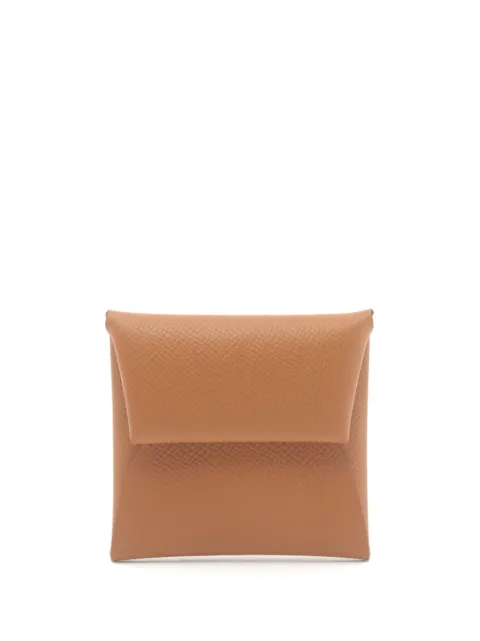 Hermès Pre-Owned 2024 Bastia gold coin purse