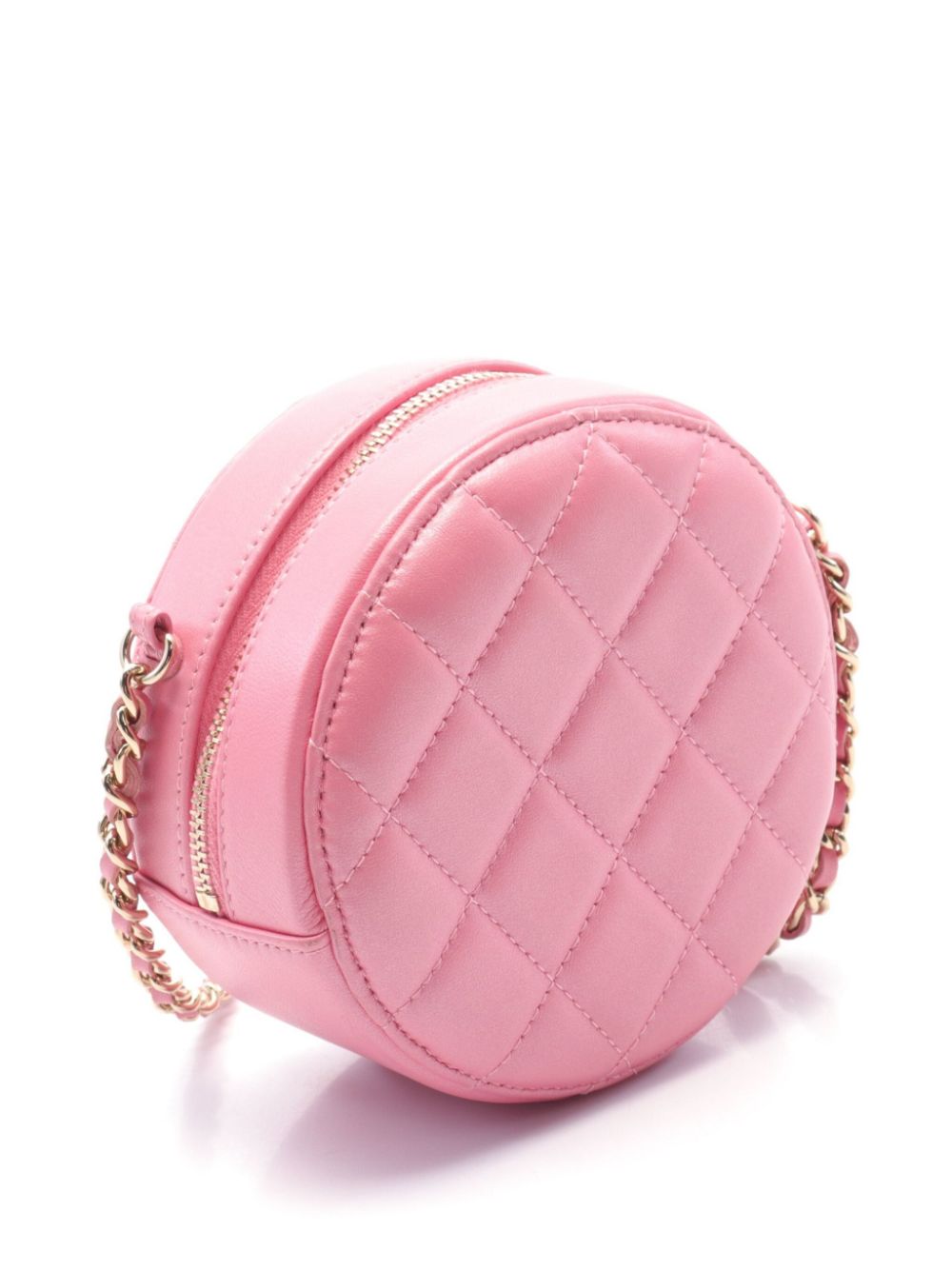 CHANEL Pre-Owned 2020-2021 matelassé schoudertas - Roze