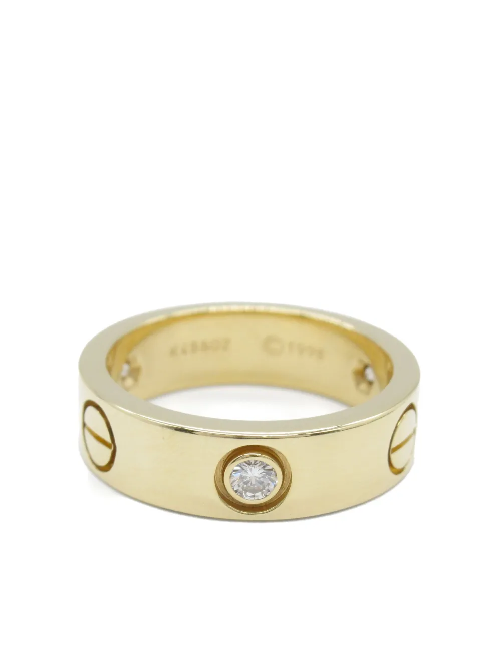 Cartier Anello Love in oro giallo 18kt con diamanti anni 2010