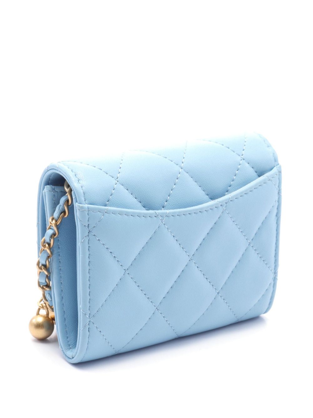 CHANEL Pre-Owned 2010s gewatteerde schoudertas - Blauw