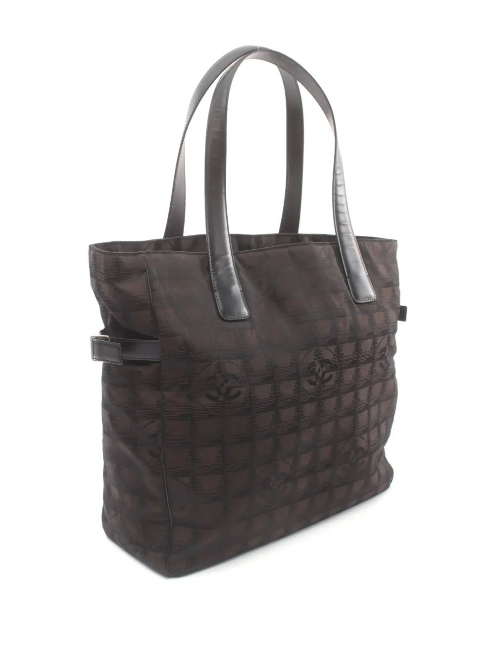 CHANEL Pre-Owned 2005-2006 Travel Line GM shopper - Bruin