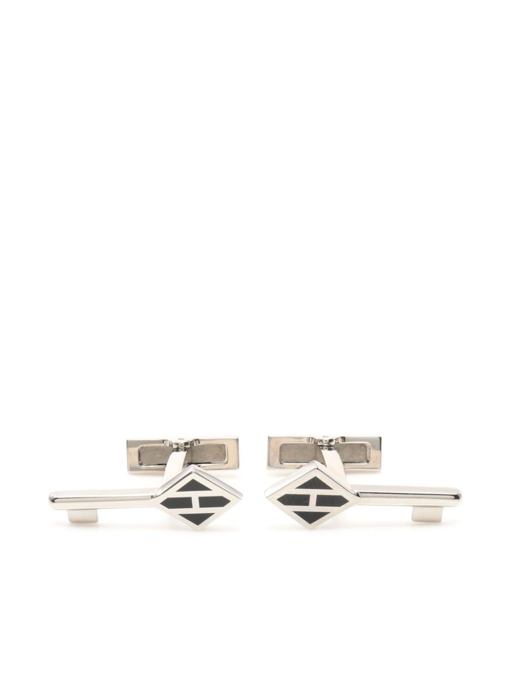 2020s logo-engraved cufflinks