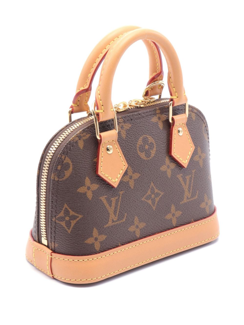 Louis Vuitton Pre-Owned 2021 Nano Alma tas - Bruin