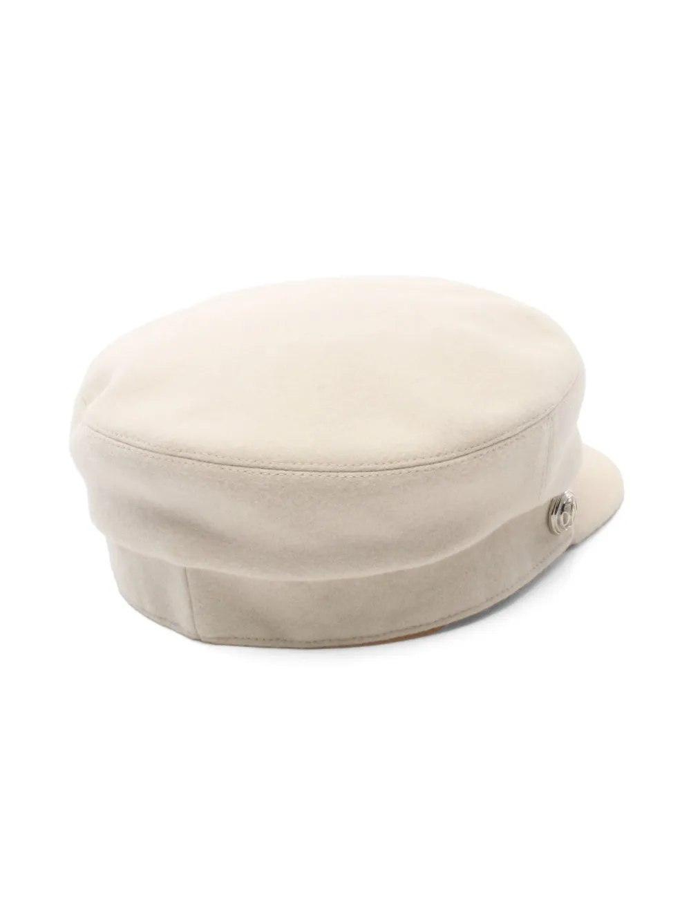 Pre-owned Hermes 2010s Kabul Cap In Neutrals