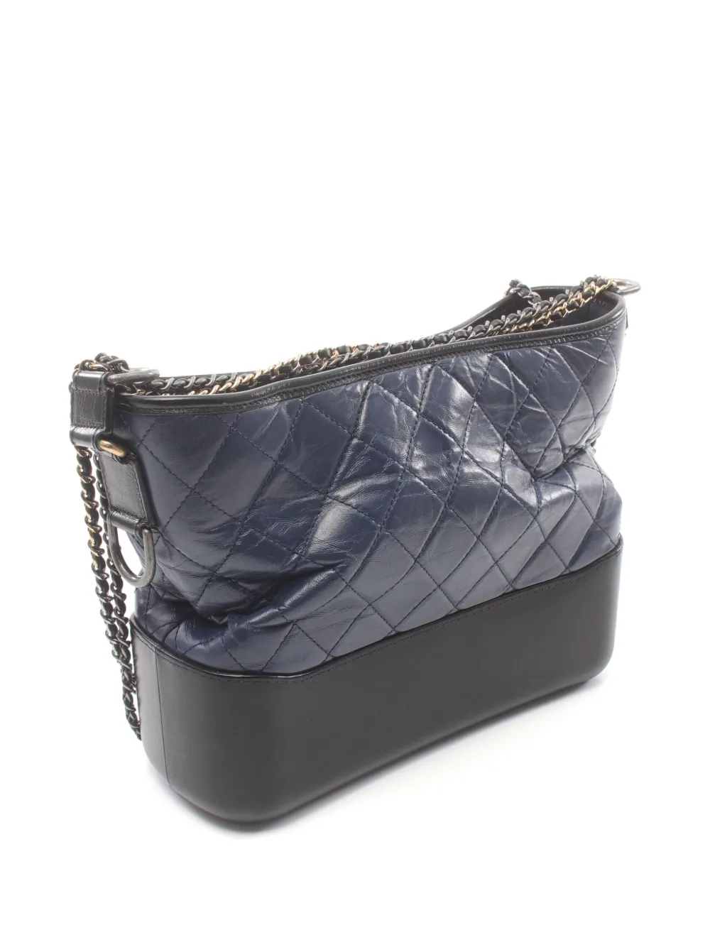 CHANEL Pre-Owned 2018 Gabrielle grote schoudertas - Blauw