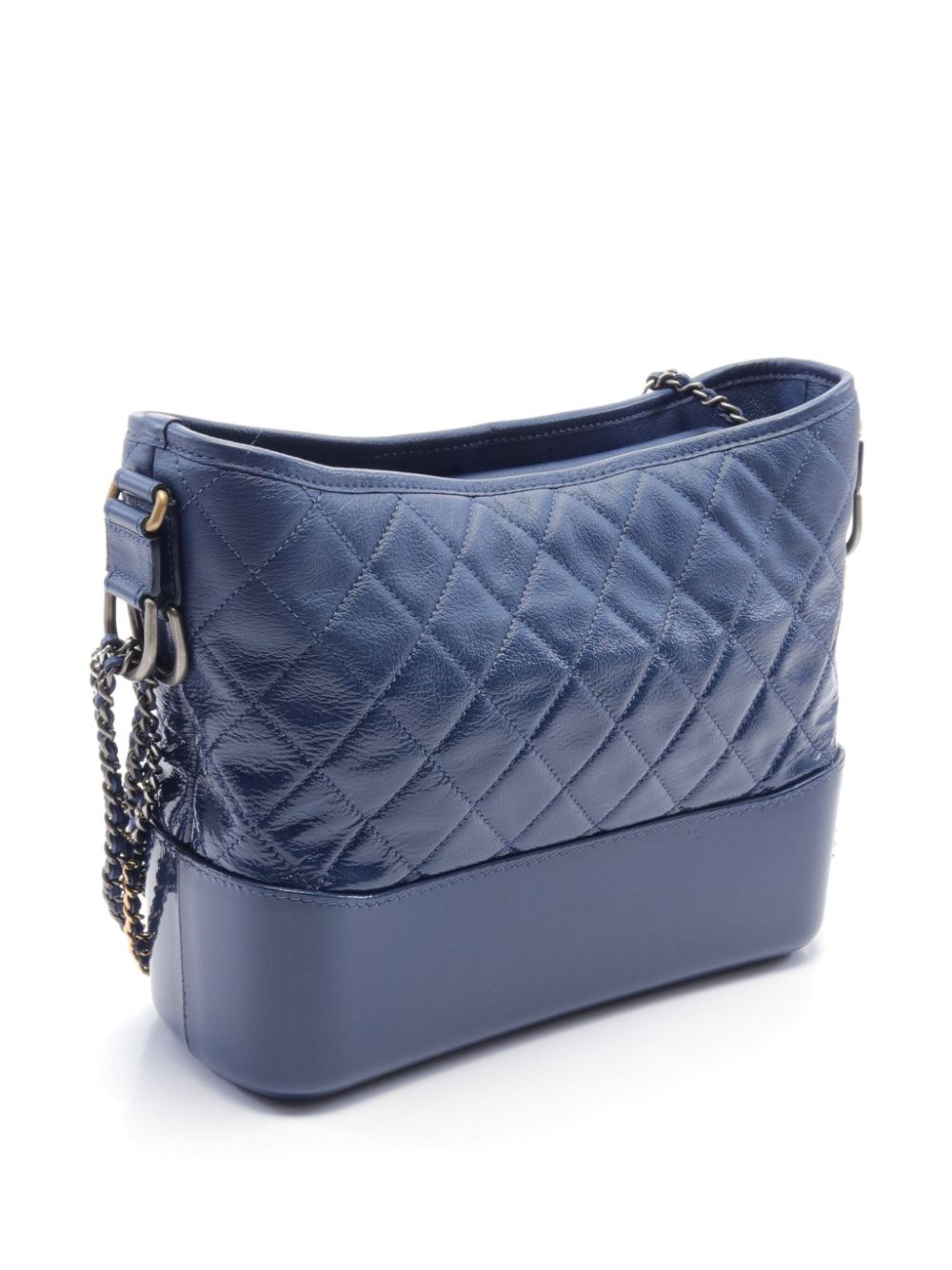 CHANEL Pre-Owned 2018 kleine Gabrielle schoudertas - Blauw