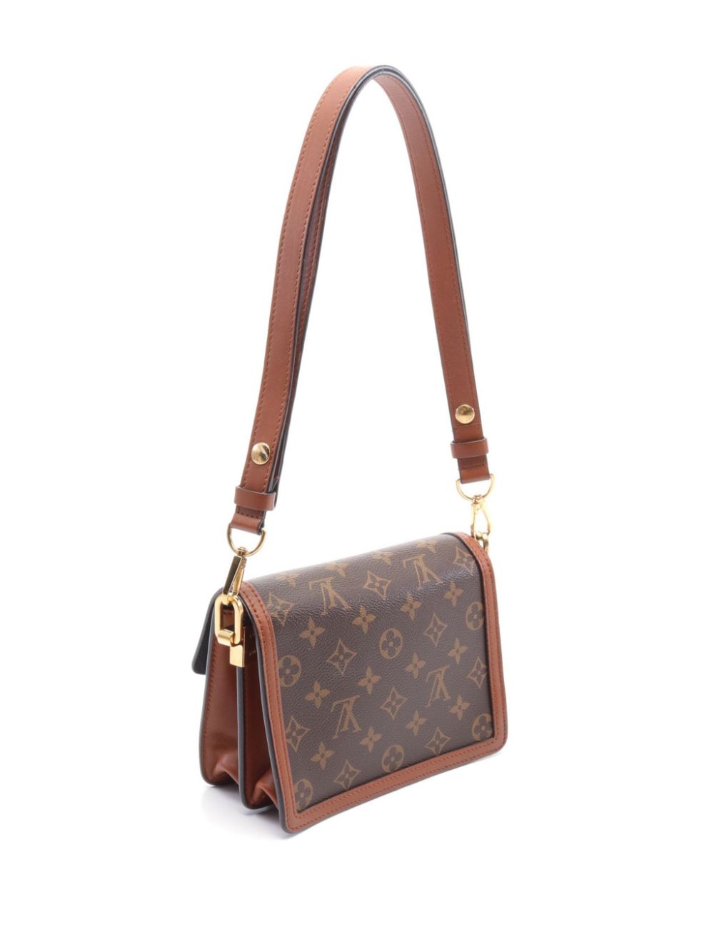 Louis Vuitton Pre-Owned 2019 Dauphine mini-schoudertas - Bruin