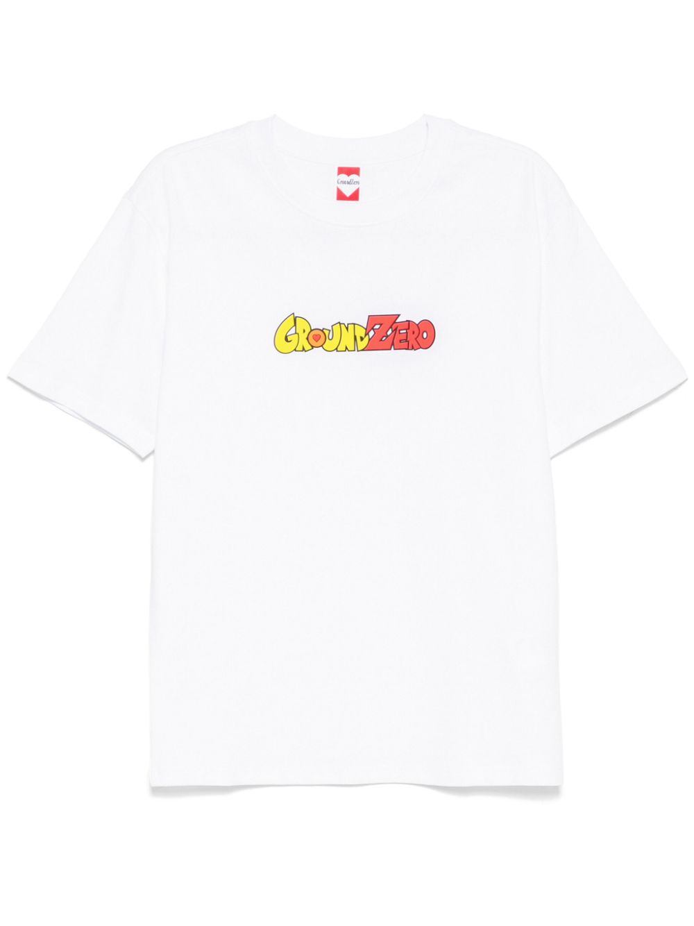 logo print T-shirt